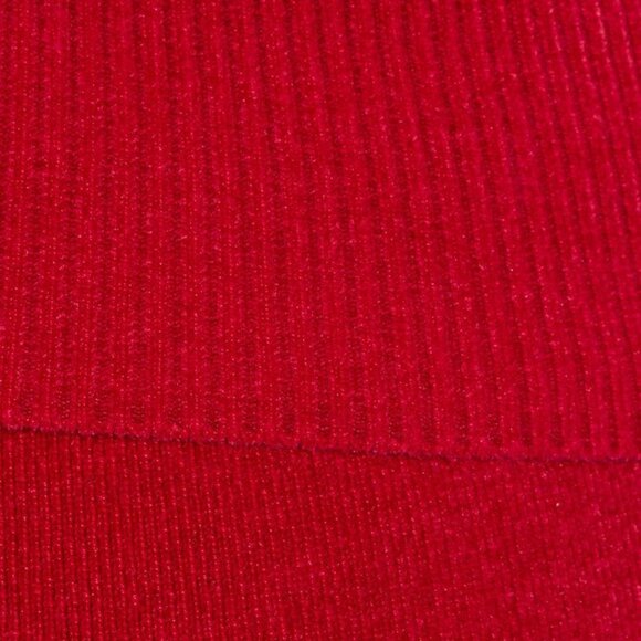 Chili Pepper Red Chenille Shorts - Picture 4 of 4